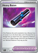 Heavy Baton 151/162 Uncommon | Temporal Forces | Pokemon Card