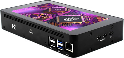 KKSB Aluminum Case for Raspberry Pi 5 & Compatible with 7-Inch Raspberry Pi Touc