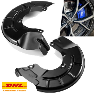 2x ANKERBLECH SPRITZBLECH FÜR VW POLO 9N 6R UP FABIA IBIZA VORNE LINKS + RECHTS