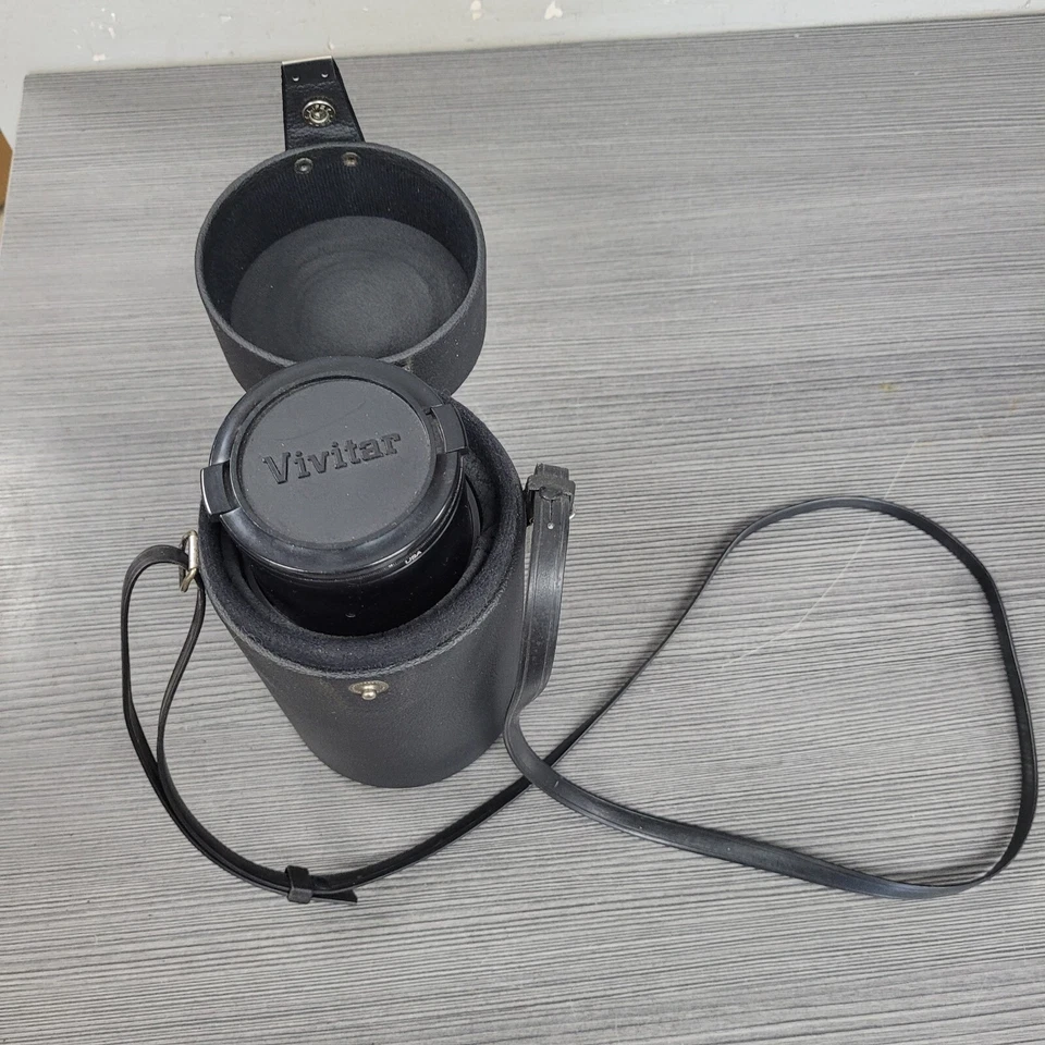 Vivitar 75-205mm f/3.8 MC Macro Focusing Zoom For Canon FD Mount Cameras w case - Image 4 of 4