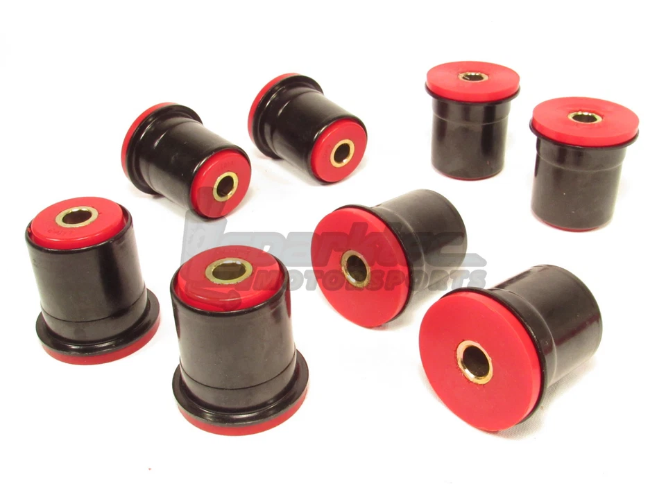 Kit Bujes Brazo Control Trasero Protano Rojo 65-88 Chevelle Regal Malibu El Camino Foto 3 de 4