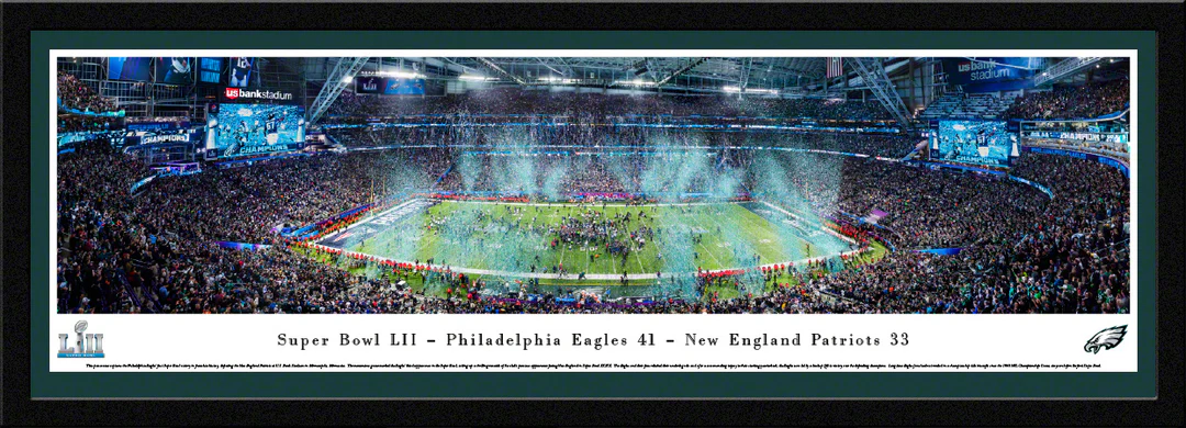 Philadelphia Eagles Super Bowl 52 Champions Panoramic Picture | eBay
