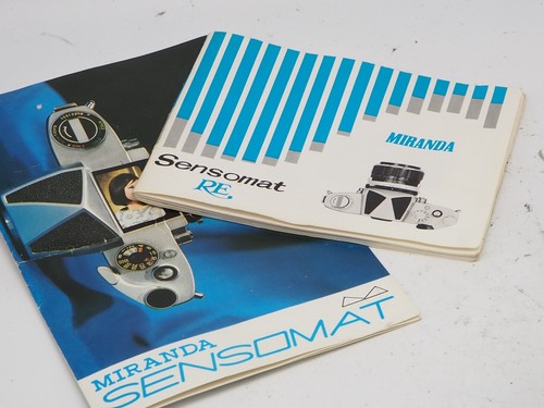Miranda Sensomat RE Kamera Bedienungsanleitung Original Anleitung & Prospekt - Bild 1 von 7