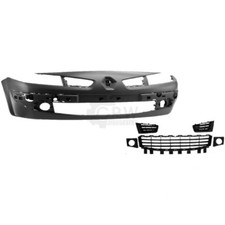Stoßstange vorne grundiert für Renault Megane 2 06-08 inkl. Zubehör /Zertifikat