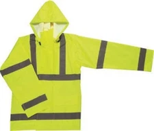 Legend Force Extra Large Class 3 Hi-Viz Yellow Waterproof Jacket 2499601