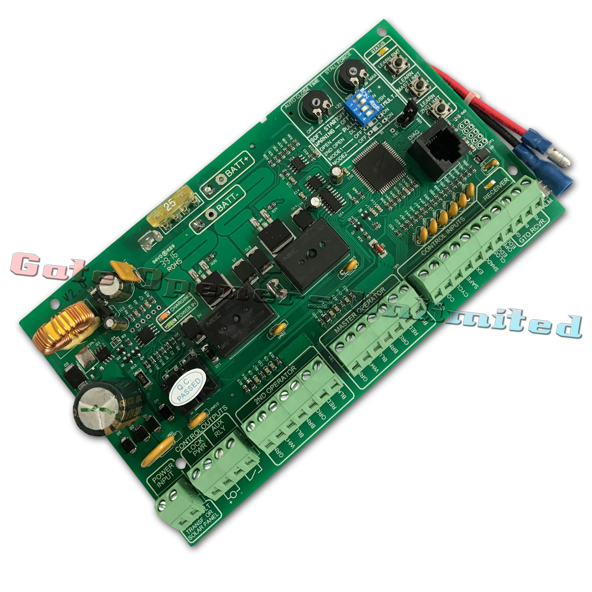 GTO, Mighty Mule R5211/R4211 PCB3040 Green Replacement Control