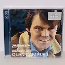 New & Factory Sealed (shrink wrapped) Icon by Glen Campbell CD