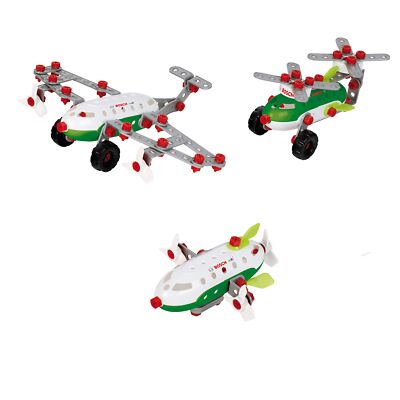 Theo Klein 8790 Bosch 3 in 1 Konstruktions-Set Aircraft Team I Zum BAU verschied