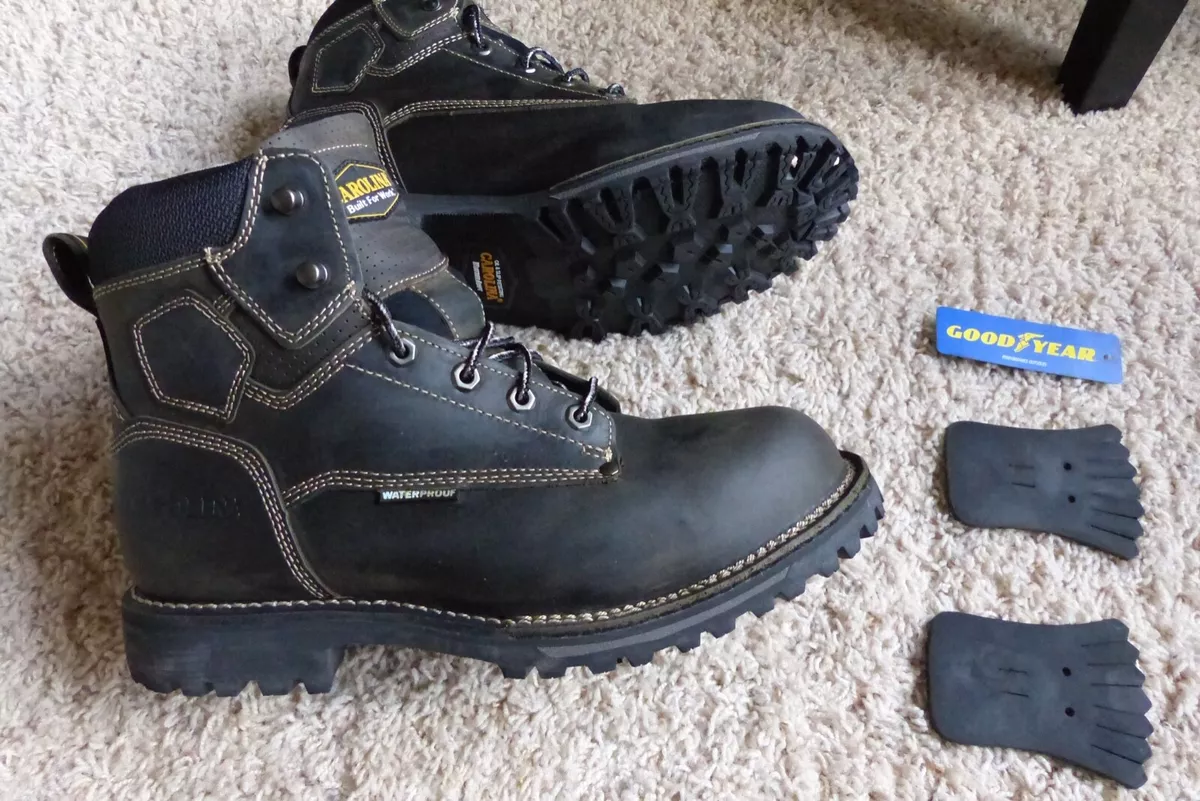 Carolina Boots Pitstop Men s Size 10.5 2E Gray Waterproof Oil