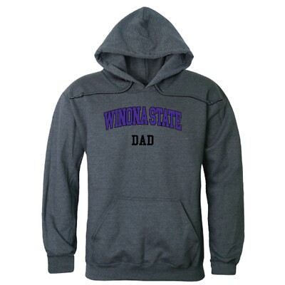 Winona State University Warriors WSU NCAA College Dad Hoodie Sweatshirt