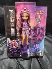 New 2022 Monster High Clawdeen Wolf G3 Doll With Pet & Accessories Crescent Gift