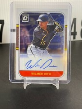 2021 Panini Donruss Optic Retro 1987 Signatures Wilmer Difo #RS87-WD Auto