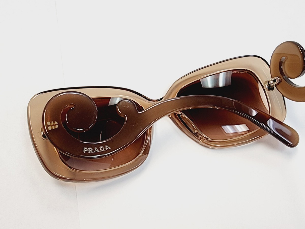 PRADA サングラス SPR11U ブラウン系 PRADA サングラス SPR11U ブラウン系 - メルカリ