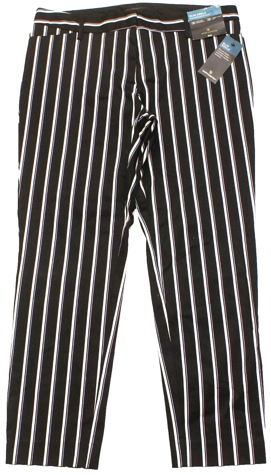 Pantalones de algodón a rayas Worthington Industries para Mujeres