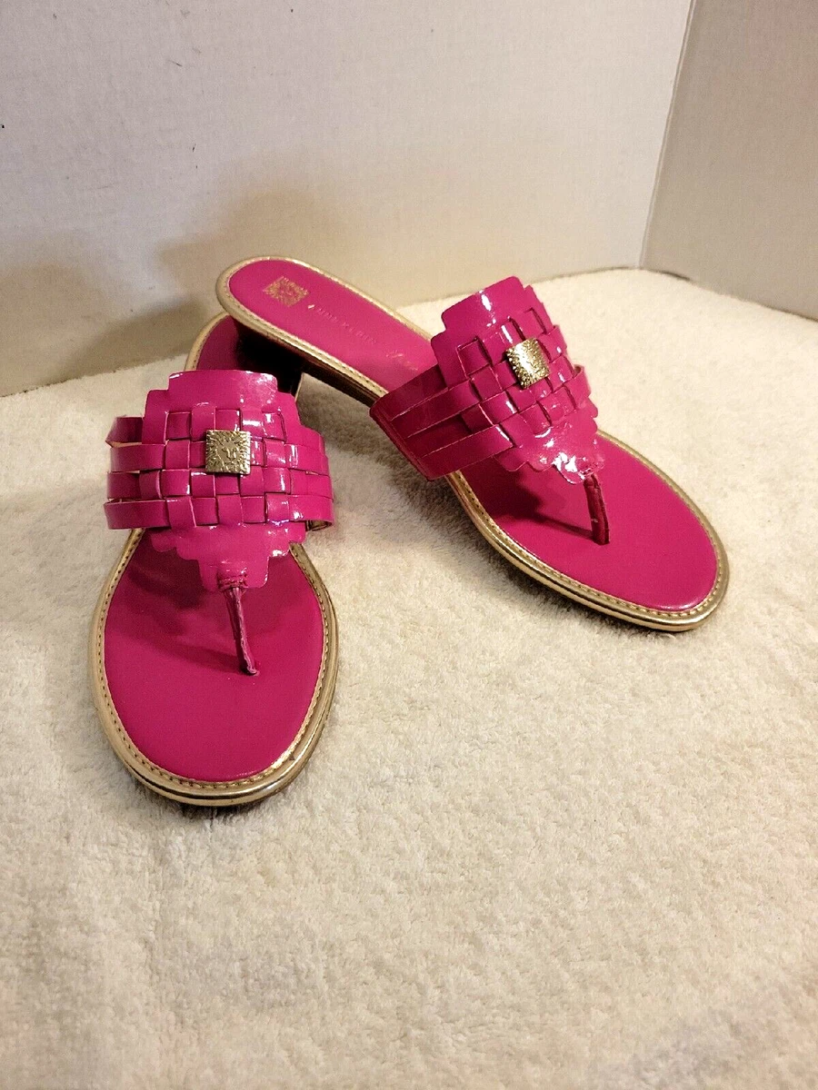 Anne klein sale thong sandals
