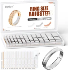 Ring Size Adjuster Loose Rings Invisible Reducer Jewelry Guard Sizer Tightener, 