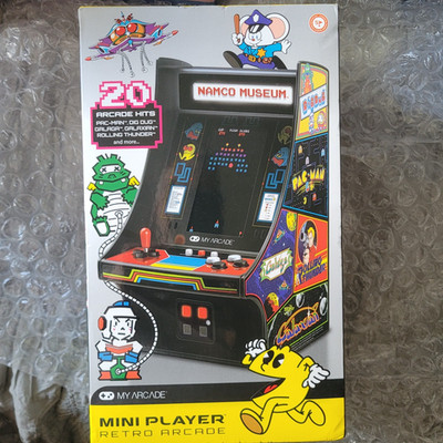 Namco Musueum My Arcade Retro Games Player Mini Machine 20 Spiele NEU ungeöffnet