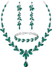 Wedding Jewelry Sets for Bride Bridesmaid Bridal Jewelry Set for Women Weddin...