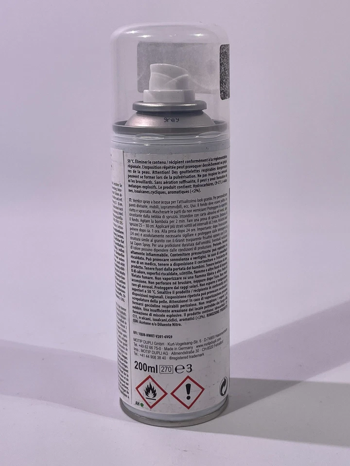 DUPLI COLOR Granite Look 200 ml Granit Effekt Lackspray Bastel Styropor Fest - Bild 3 von 4