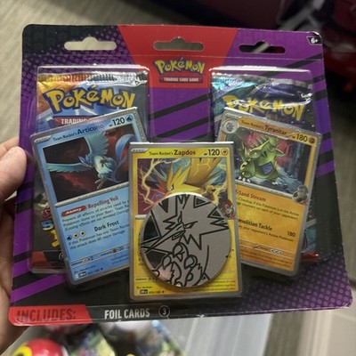 Pokémon Card Enhanced 2-pack blister with 3 foil cards and coin