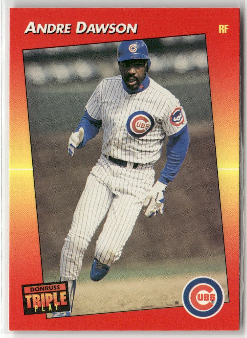 1992 TRIPLE PLAY #174 ANDRE DAWSON CHICAGO CUBS