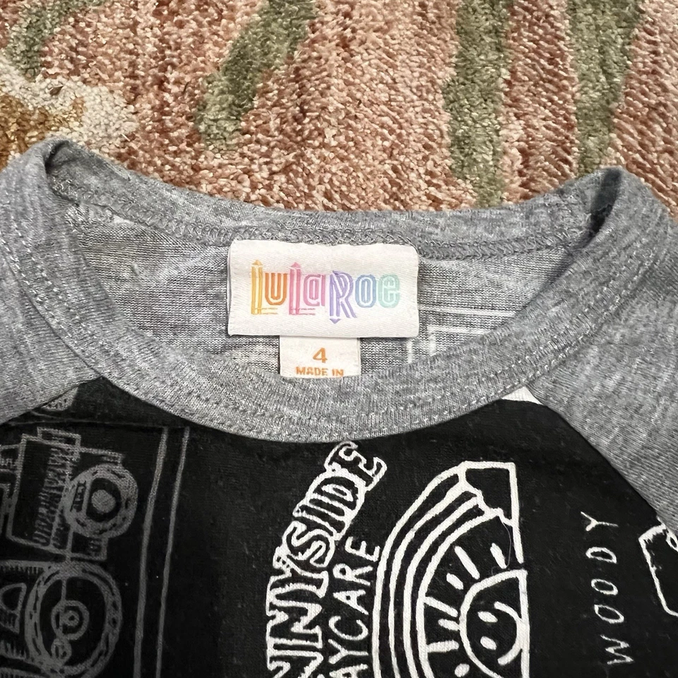 Lularoe Kids Boys Size 4 Toy Story Woody Raglan Tee Shirt - Image 3 of 4