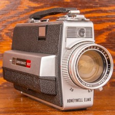 Honeywell Elmo Super Filmatic 103T Super 8 Cine Movie Film Camera Tested Working