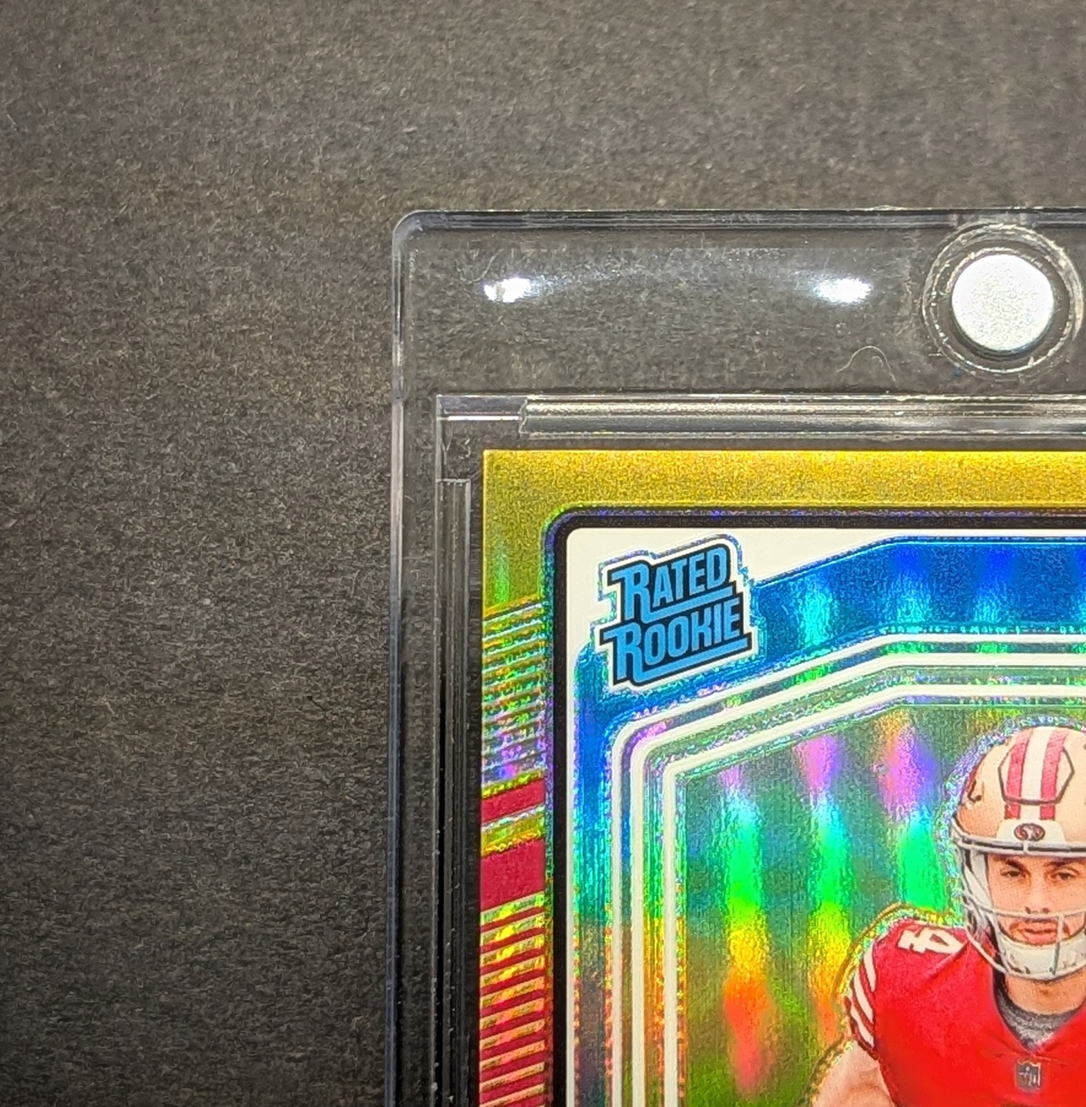 RICKY PEARSALL Rookie Auto 2024 Optic Rated Rookie Gold Holo Prizm RC SSP /10 view 2