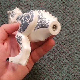 READ Jurassic World Indominus Rex White Custom Lego Dinosaur 75919 & OTHER PARTS
