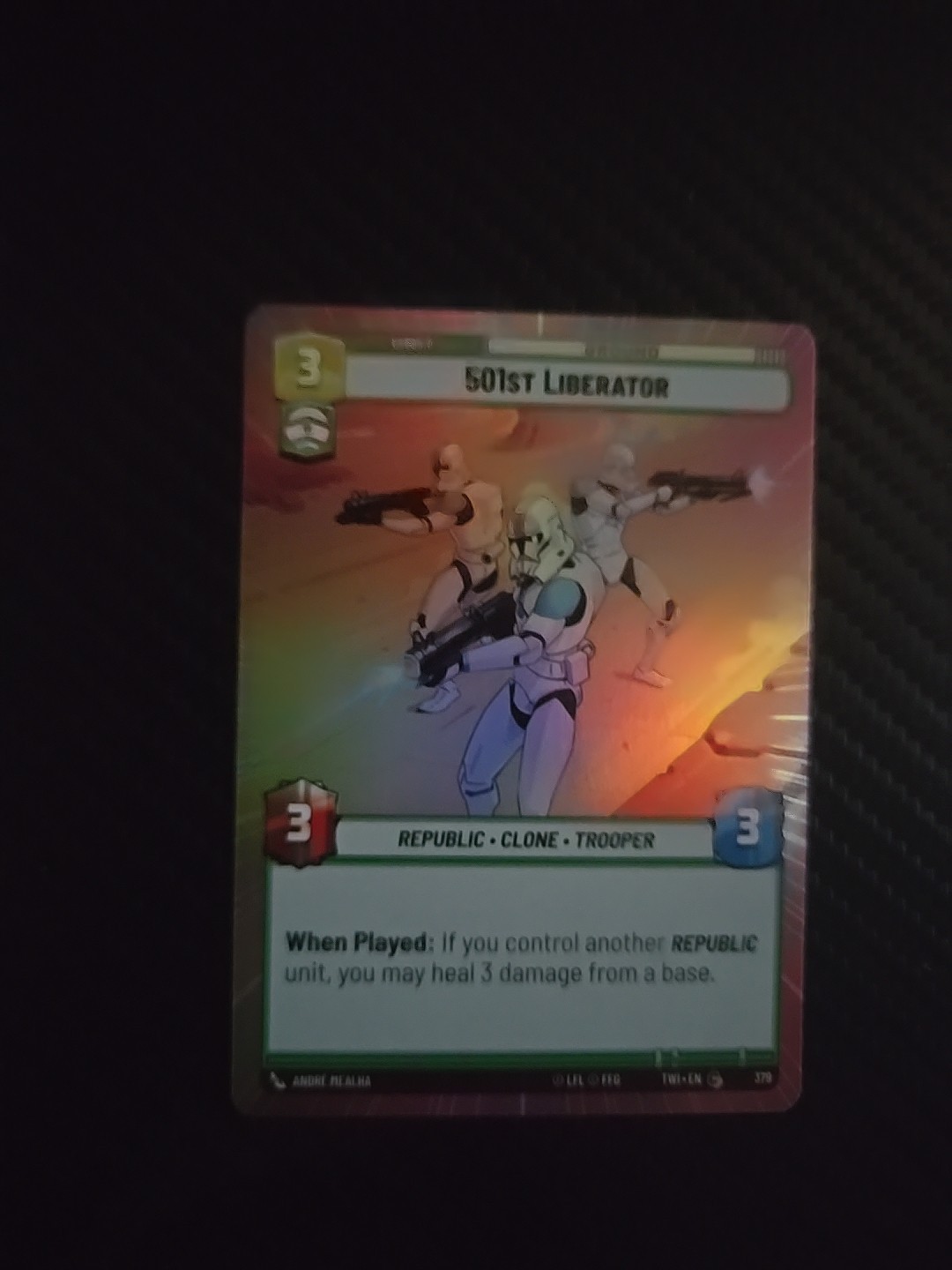 501st Liberator - Hyperspace - Foil #379 Star Wars Unlimited Twilight of the Rep