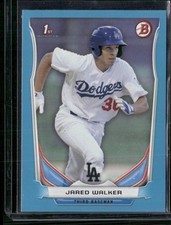 2014 Bowman Draft #DP130 Jared Walker Blue #/399