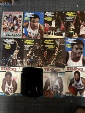 Knicks 1978-1981 Program Lot Of 11
