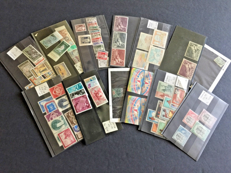 WW STAMPS Nice Lot of 13 Various Sets form World Wide Countries MINT & USED