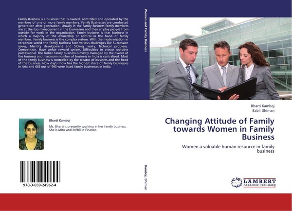 Changing Attitude Of Family Towards Women In Family Business Bharti Kamboj-image
