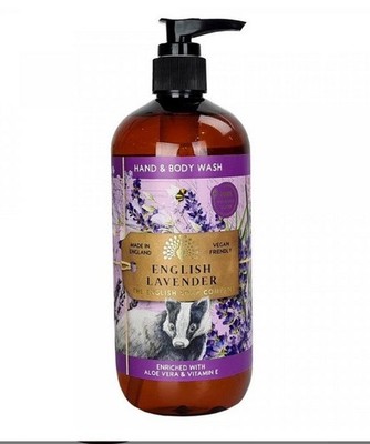 The English Soap Company, English Lavender , Hand & Body Wash 500 ml