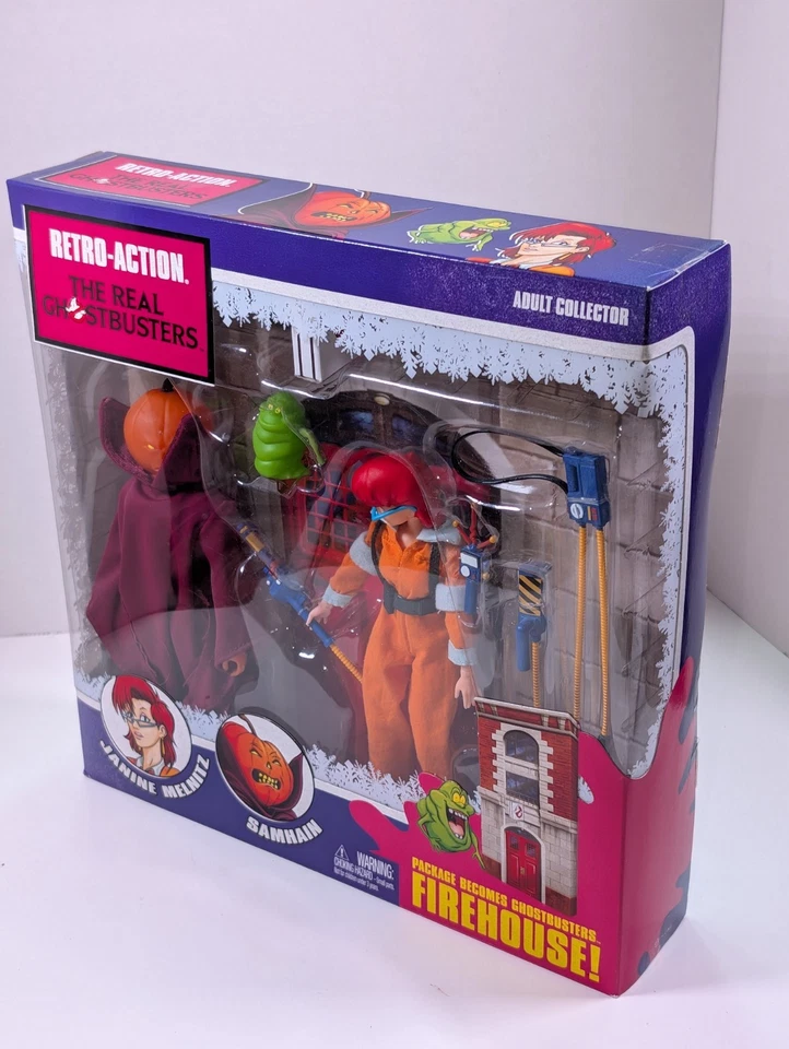 Mattel Retro-Action Real Ghostbusters Janine Melnitz & Samhain 2-Pack (2011) - Image 3 of 4