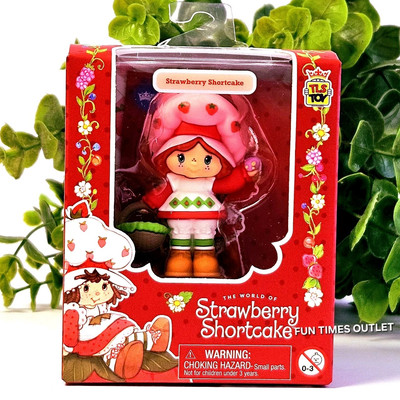 Strawberry Shortcake Spring Easter With Basket 2.5'' Figure Cheebee Scented Toy 