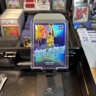 2024-25 Panini Donruss Optic - Splash! LeBron James #5 Purple Prizm