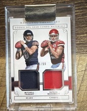 2017 Panini National Treasures - Rookie NFL Combo Materials Patrick Mahomes II
