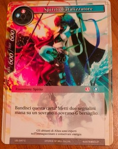 Force of Will - Karte - Katalysator Spirit - LEL-047 C