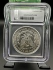 1921-D Morgan $1 Silver Dollar ICG MS62 Business Strike Denver — photo 3