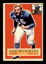 1956 Topps #44 Joe Schmidt RC VGEX X3271222