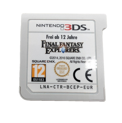 Final Fantasy Explorers 3DS | Deutsch | Nintendo 3DS | Nur Modul
