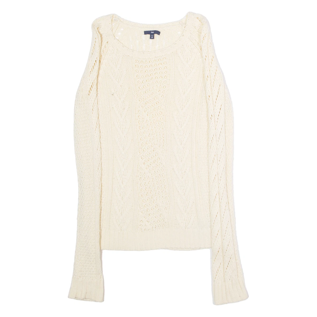 Pull Fille Gap Ivoire 100% Coton - 5 Ans, Manches Longues