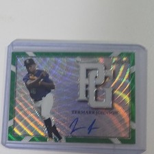 Leaf Perfect Game National Metal Autographs Termarr Johnson Silver Rainbow /25
