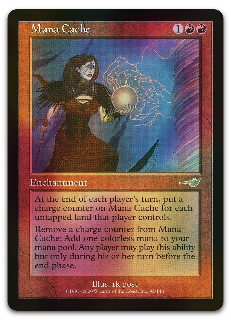 Mana Cache #92 (Foil) (NM) Nemesis NMS Magic MTG
