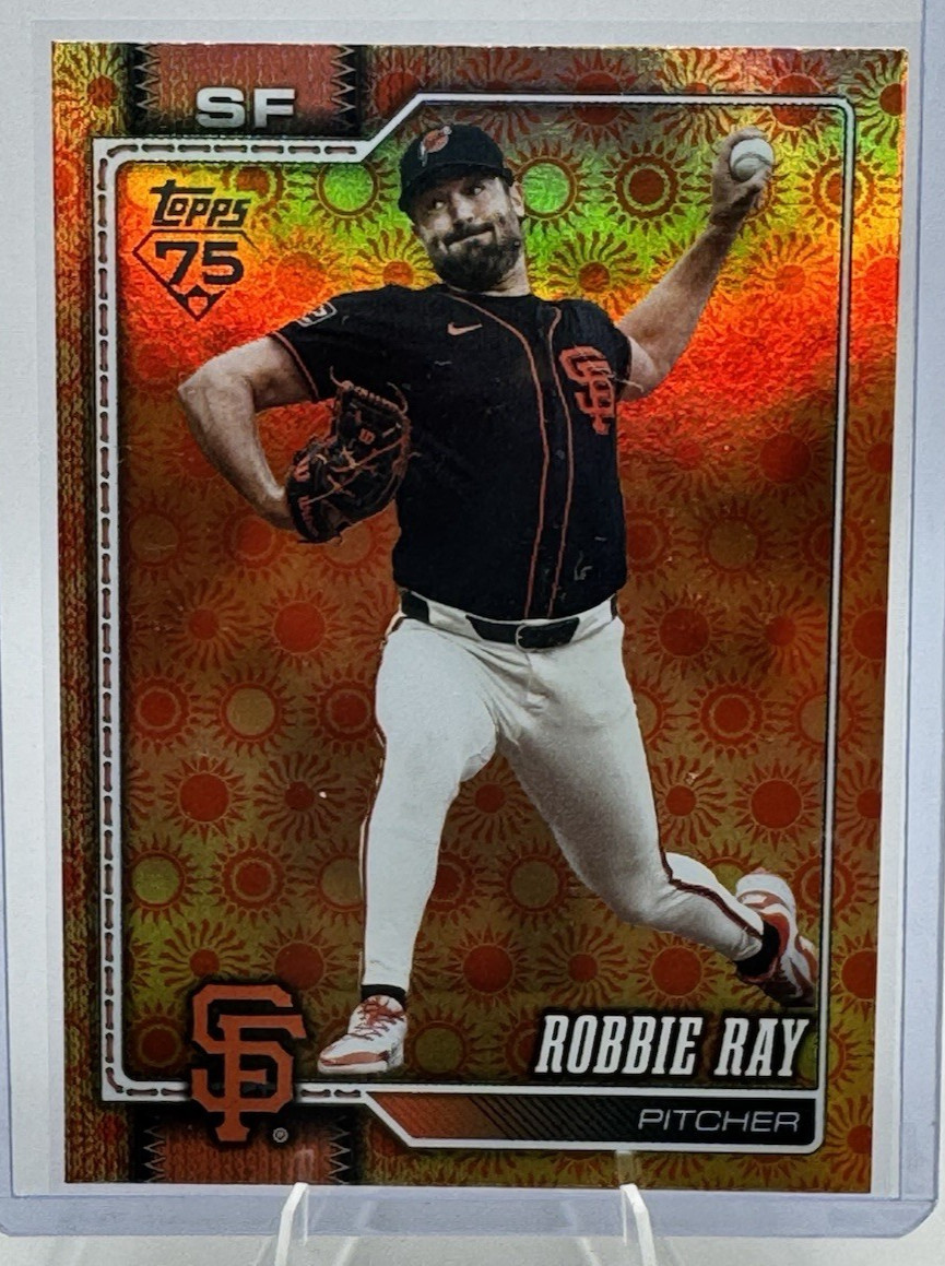 Robbie Ray 2026 Topps Series 2 Baseball - Holiday Variation Card# 367