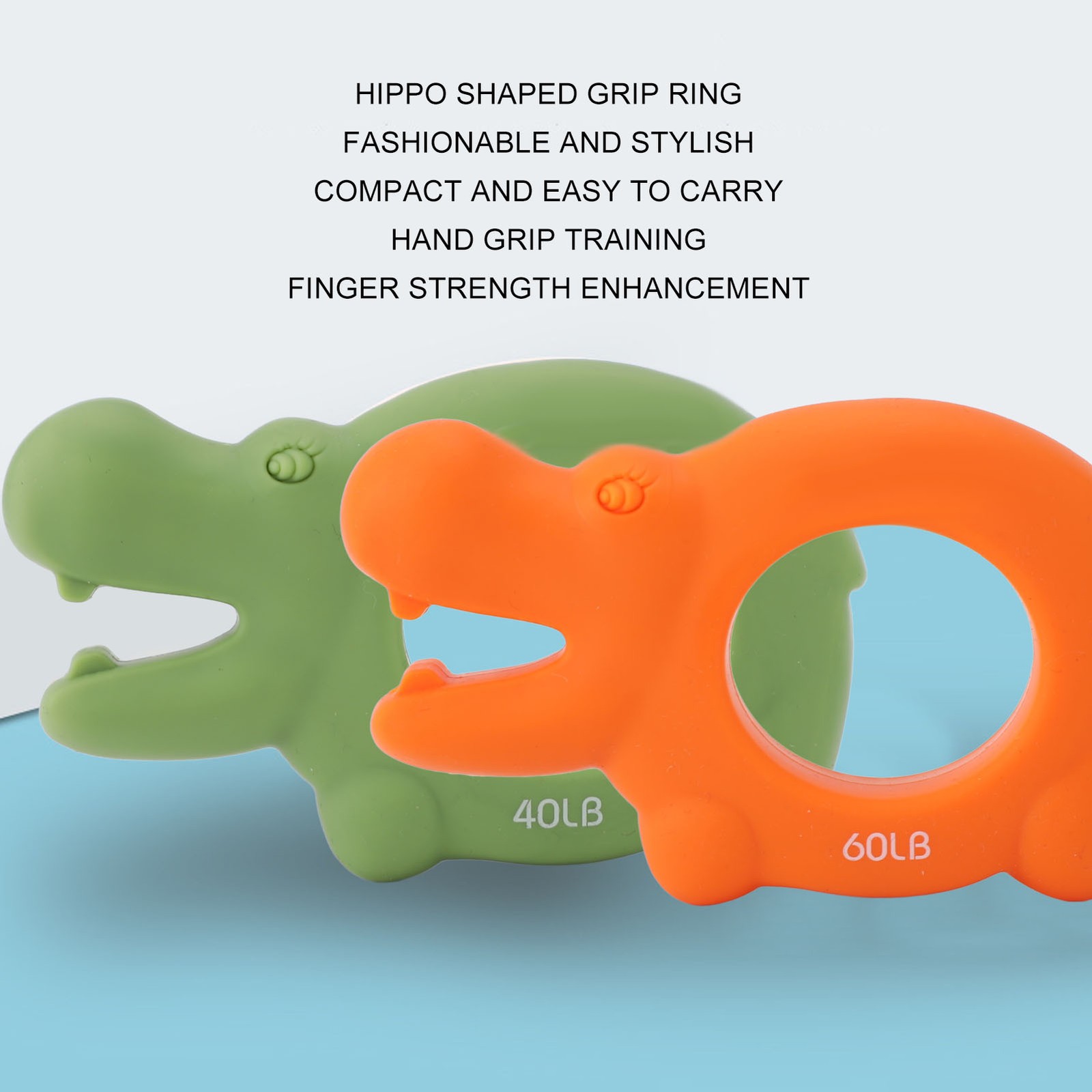 Hand Strengthener Grip Ring Forearm Ring Hand Exercisers Squeezer Gripper (G ESE