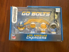 LOS ANGELES CHARGERS Little People Collector Series 1 Fisher Price Go Bolts NFL