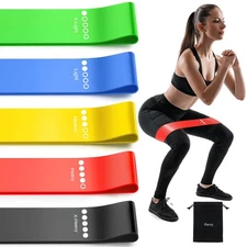 Resistance Bands for Working Out Elastic Exercice Loop Bands for Physical The...